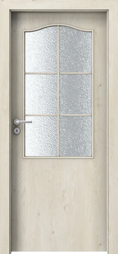 Porta DECOR 2/3 sklo s rámčekom