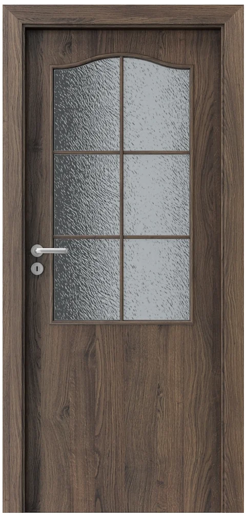Porta DECOR 2/3 sklo s rámčekom