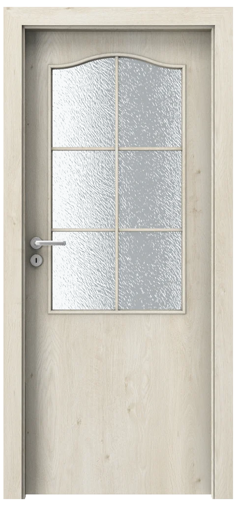 Porta DECOR 2/3 sklo s rámčekom