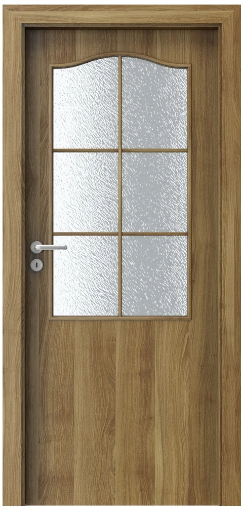 Porta DECOR 2/3 sklo s rámčekom