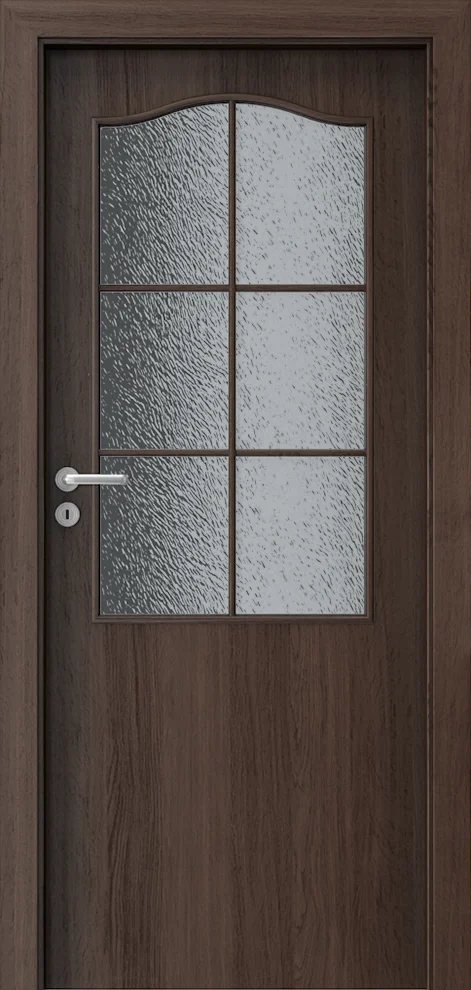 Porta DECOR 2/3 sklo s rámčekom
