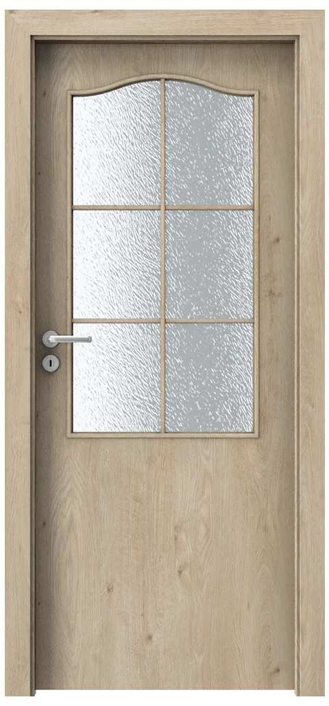 Porta DECOR 2/3 sklo s rámčekom