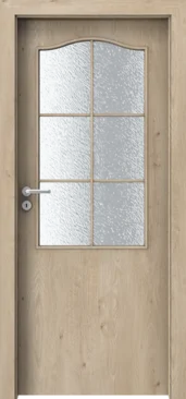 Porta DECOR 2/3 sklo s rámčekom