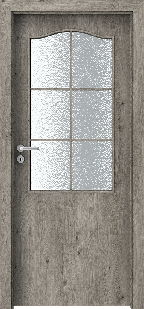Porta DECOR 2/3 sklo s rámčekom